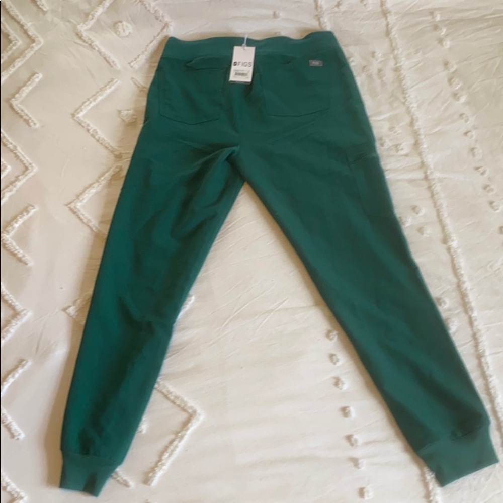 Figs Hunter Green Zamora Joggers